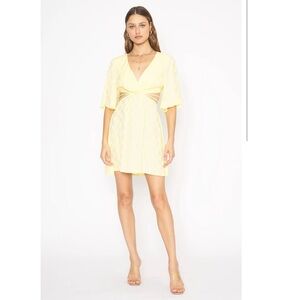 4Sienna Melissa Dress - Yellow - XS
